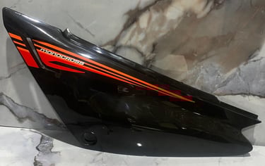 KIT PLASTICOS COMPLETO XTZ125 NEGRO