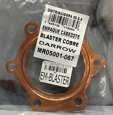 EMPAQUE CABEZOTE BLASTER 200 DARROW