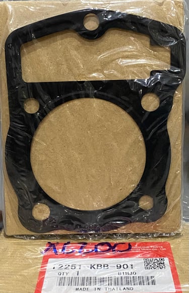 EMPAQUE CABEZOTE HONDA XL200 / KBB ORIGINAL