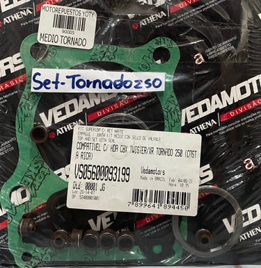 SET MEDIO EMP. TORNADO CON / SIN SELLOS VEDAMOTORS