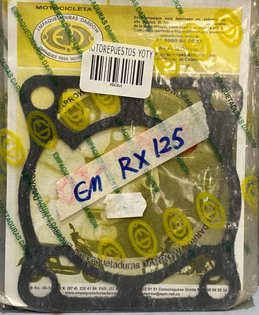 EMPAQUE DE CILINDRO RX125