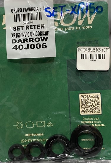 SET RETENEDORES XR150