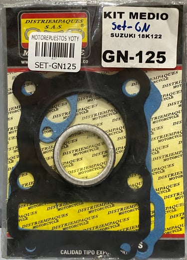 SET EMPAQUES MEDIO GN125